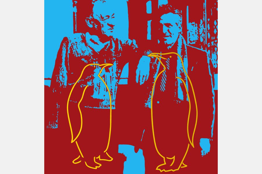 Les gauchers – Acrylique sur toile – 100 x 100 cm – 2012