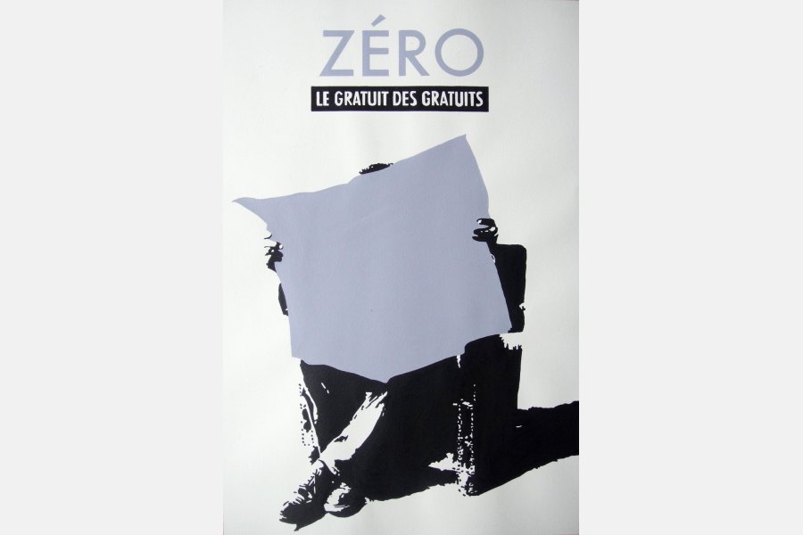 ZERO – Acrylique sur papier – 60 x 40 cm – 2011